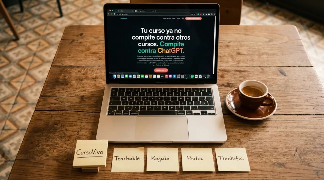 Las 5 mejores alternativas a Custom GPT para cursos (2026) — vista previa