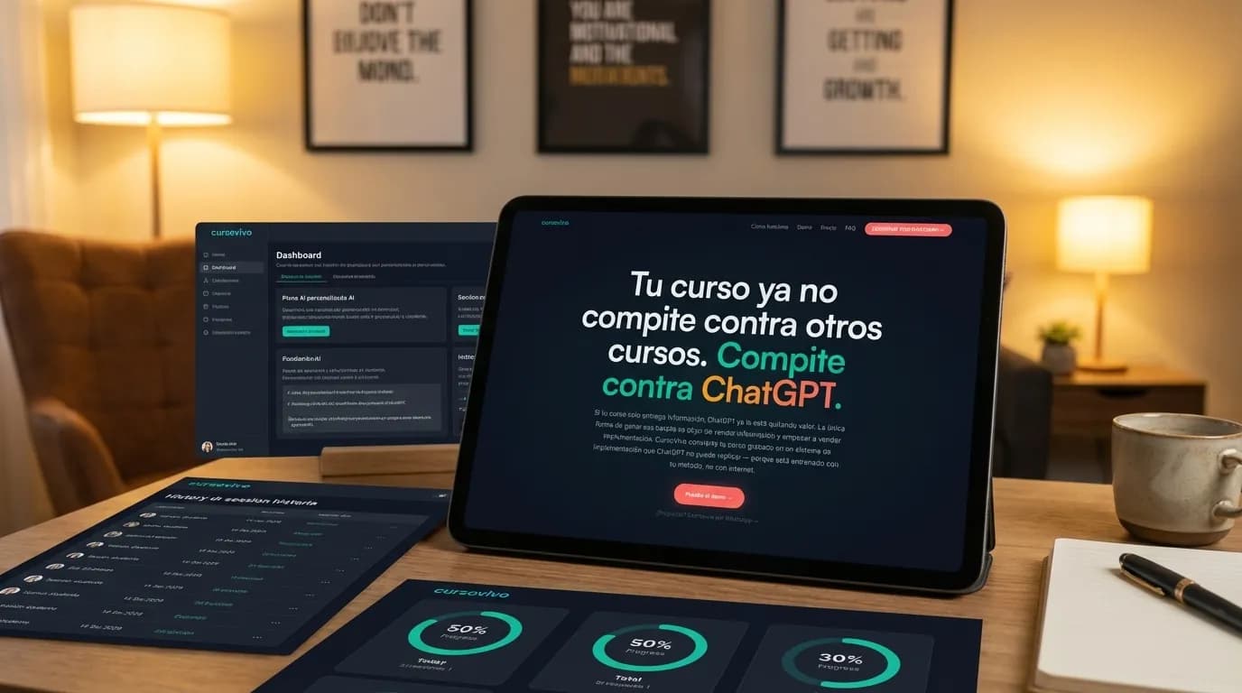 Las 7 mejores herramientas IA para cursos de coaching — vista previa