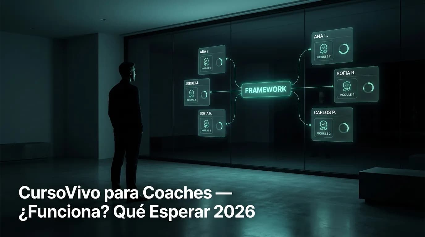 CursoVivo para Coaches — ¿Funciona? Qué Esperar 2026