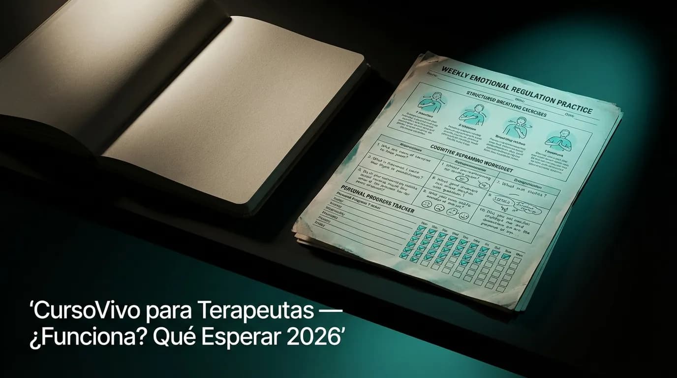 CursoVivo para Terapeutas — ¿Funciona? Qué Esperar 2026