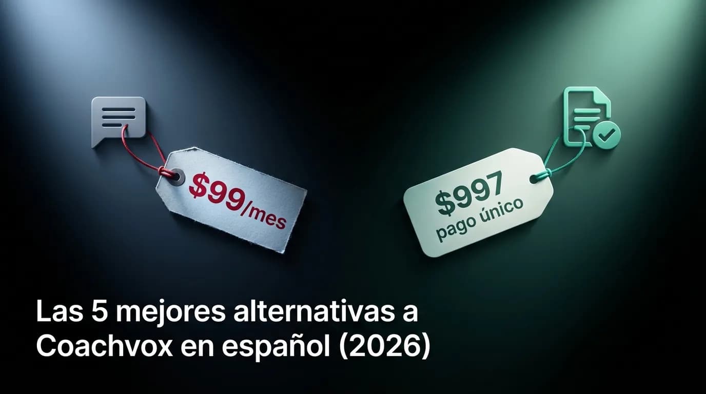Las 5 mejores alternativas a Coachvox en español (2026)