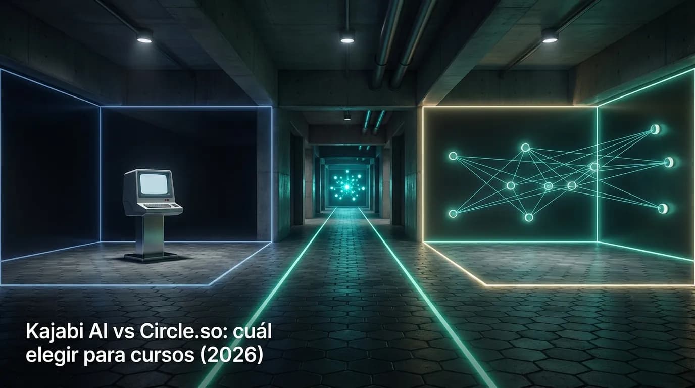 Kajabi AI vs Circle.so: cuál elegir para cursos (2026)