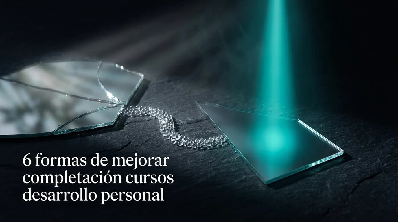 6 formas de mejorar completación cursos desarrollo personal