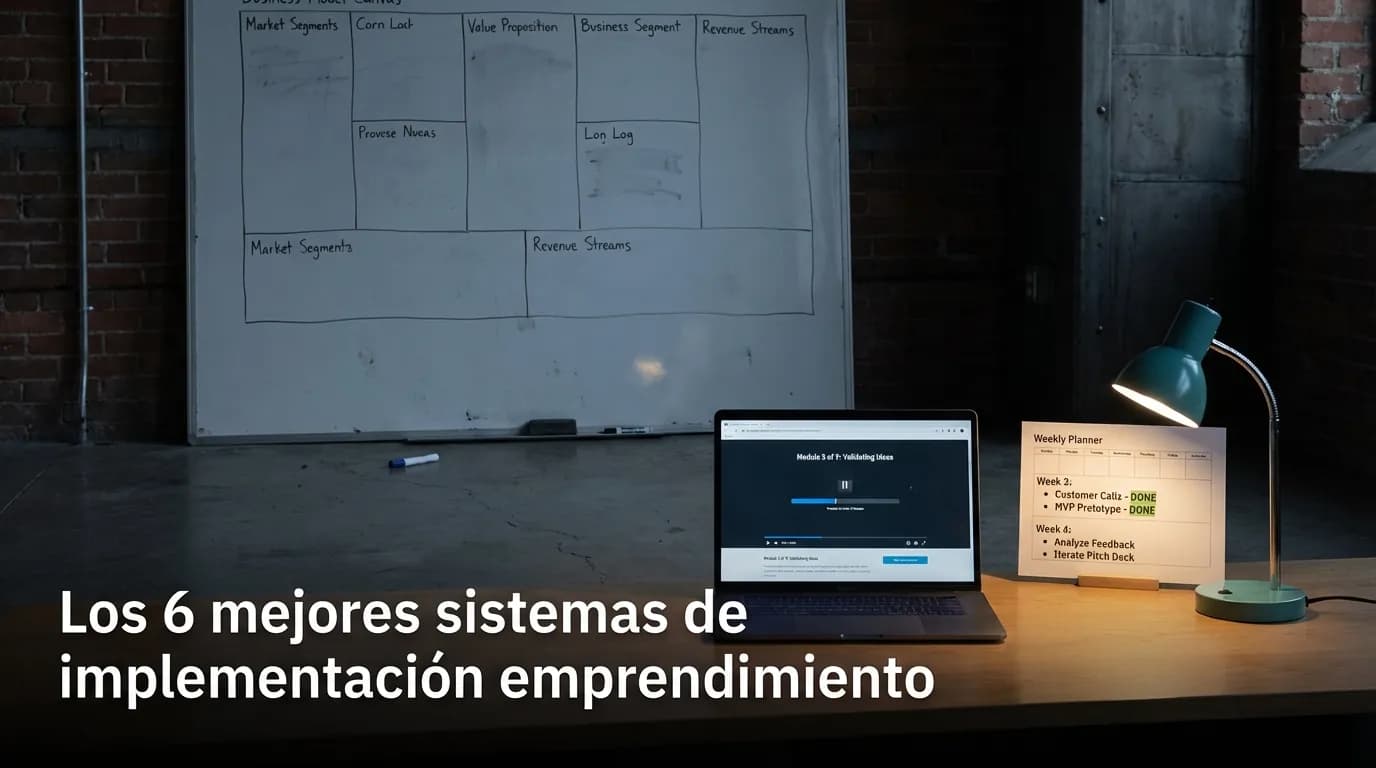 Los 6 mejores sistemas de implementación emprendimiento