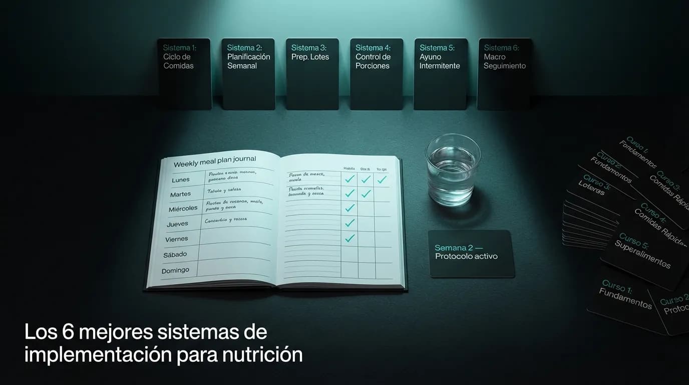 Los 6 mejores sistemas de implementación para nutrición