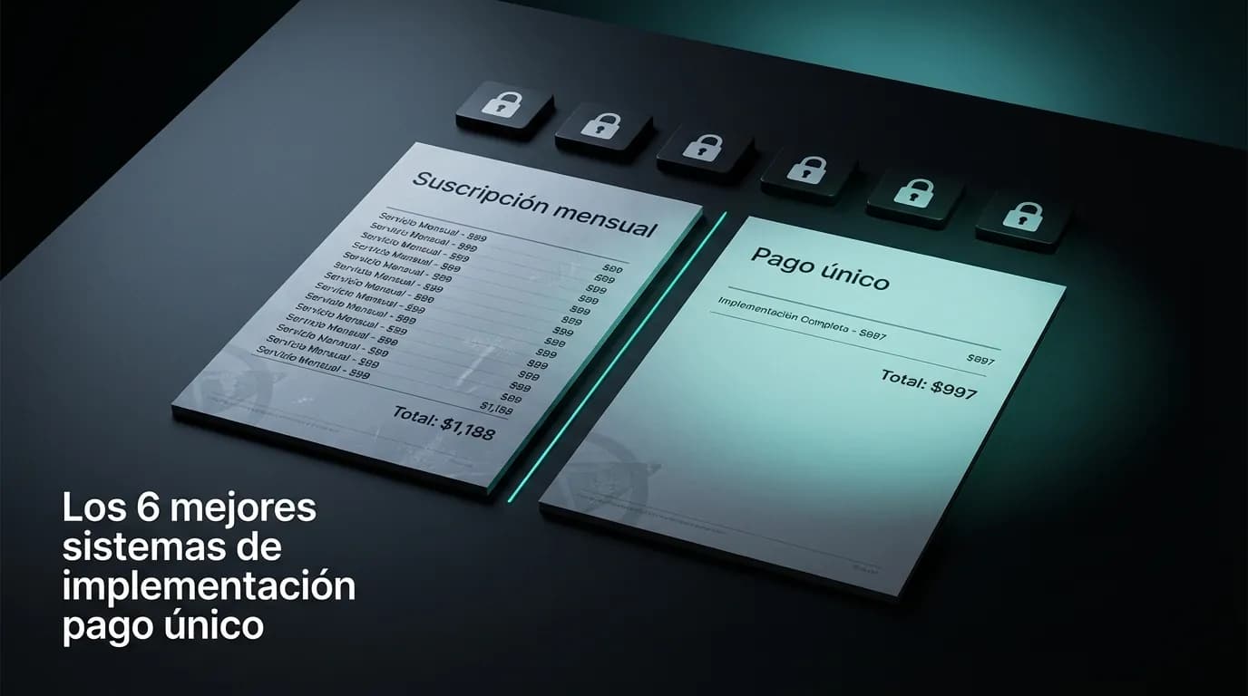 Los 6 mejores sistemas de implementación pago único