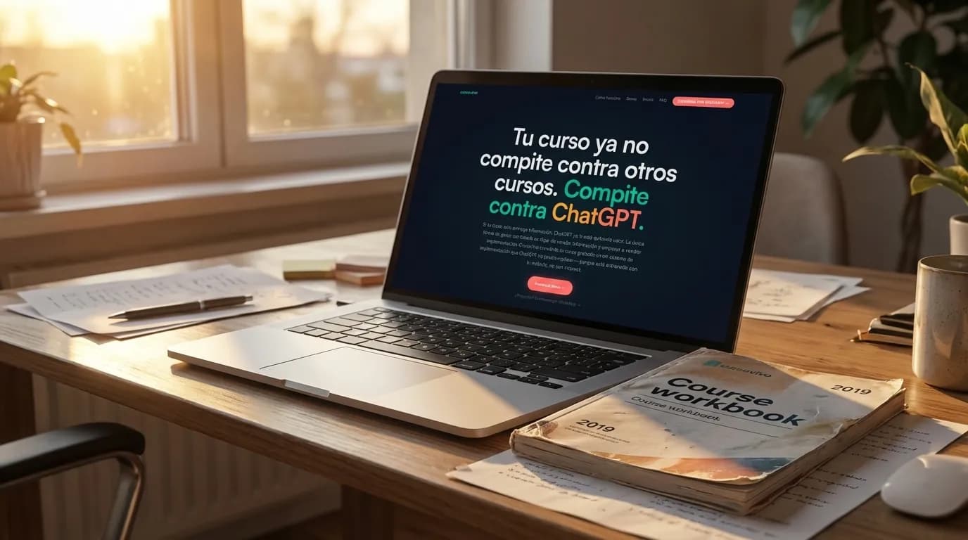 7 formas de modernizar tu curso online con IA (2026) — vista previa